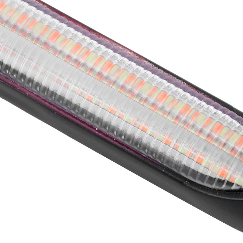 مصباح إضاءة نهارية LED بطول 27.5 سم عالية السطوة منخفض استهلاك الطاقة - شريط LED سيليكون مضغوط مقاوم للماء ومتين للاستخدام العام في السيارات - Image 1