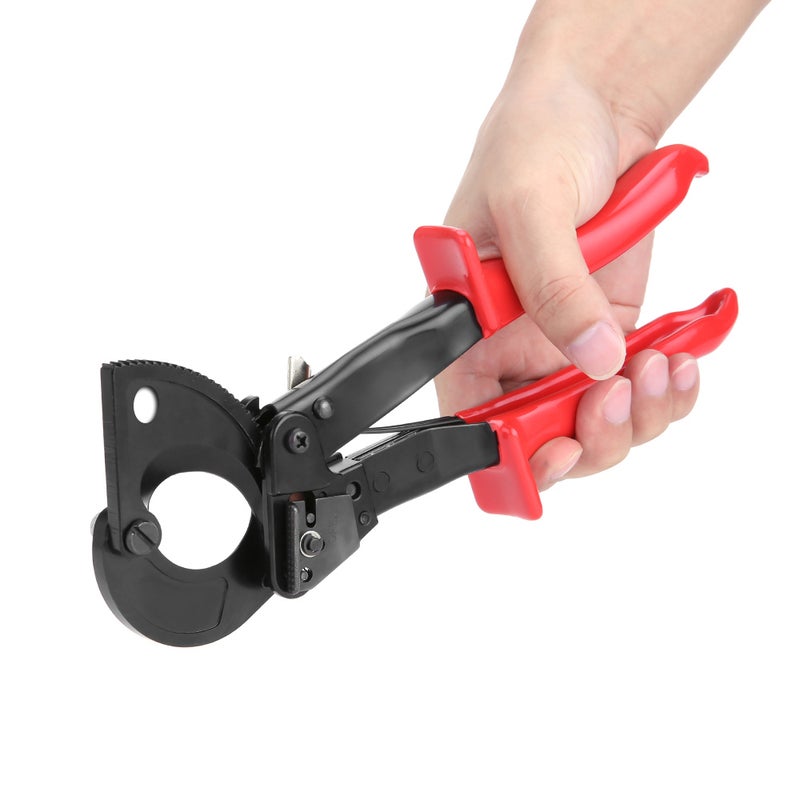 Professional Heavy Duty 240mm² Ratchet Cable Cutter Wire Cut Hand Tool for Cutting Copper and Aluminum Cable - Image 4