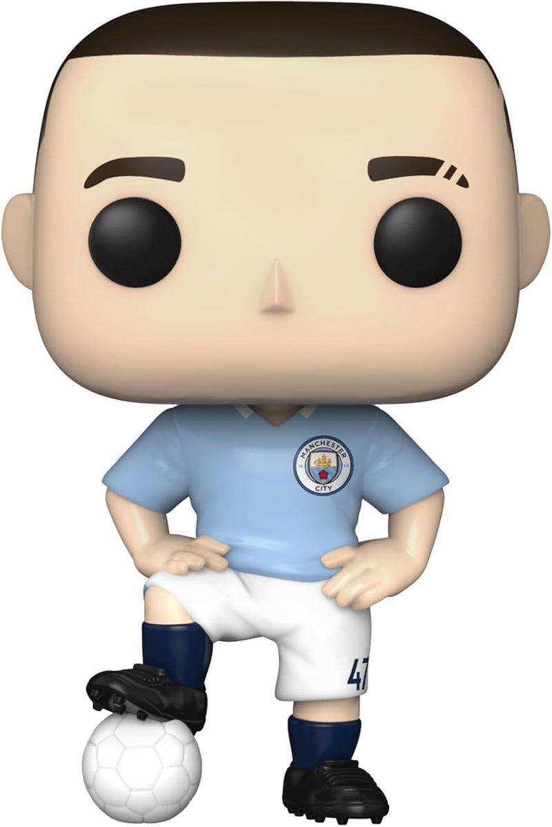 Funko Pop! Football: Manchester City - Phil Foden - Manchester City FC - Collectable Vinyl Figure - Gift Idea - Official Merchandise - Toys for Kids & Adults - Image 2