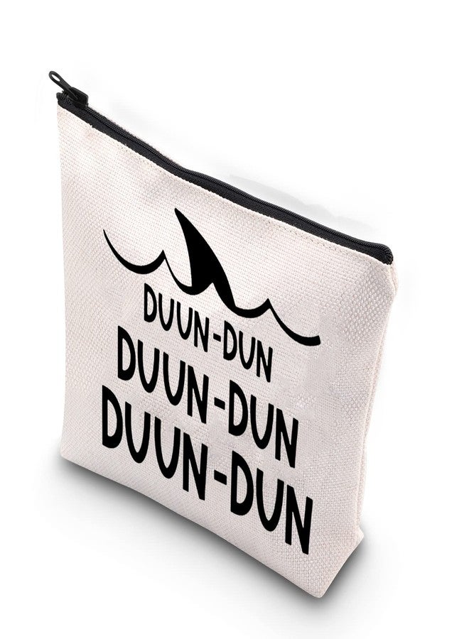 XYANFA Shark Makeup Bag Shark Gift for Shark Lover Cool Animal Bag Shark Week Gifts (DUUN) - Image 1