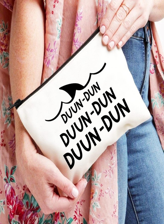 XYANFA Shark Makeup Bag Shark Gift for Shark Lover Cool Animal Bag Shark Week Gifts (DUUN) - Image 3