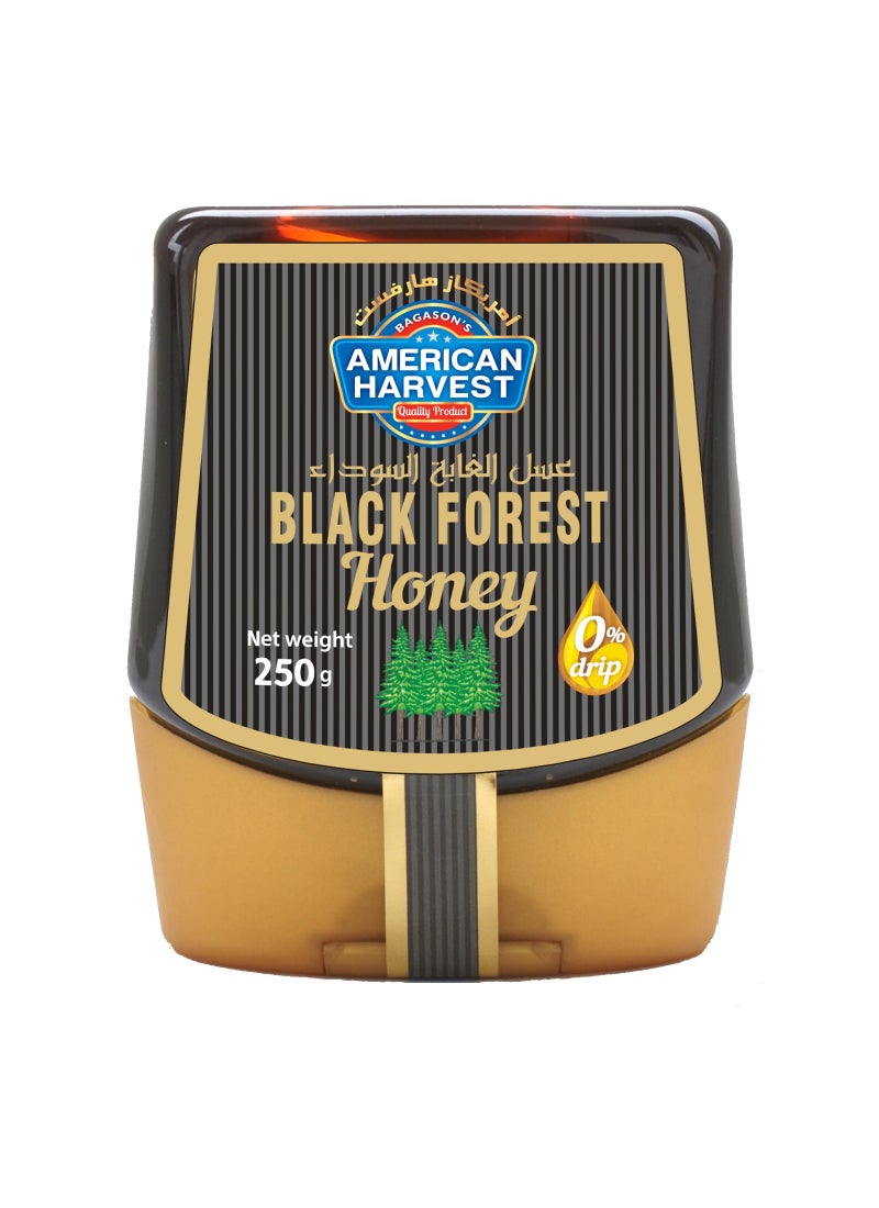 أمريكان هارفست برطمان ضغط عسل الغابة السوداء من أمريكان هارفيست | منتجات الألبان، الجوز، خالية من الغلوتين | 250 جرام None - Image 1