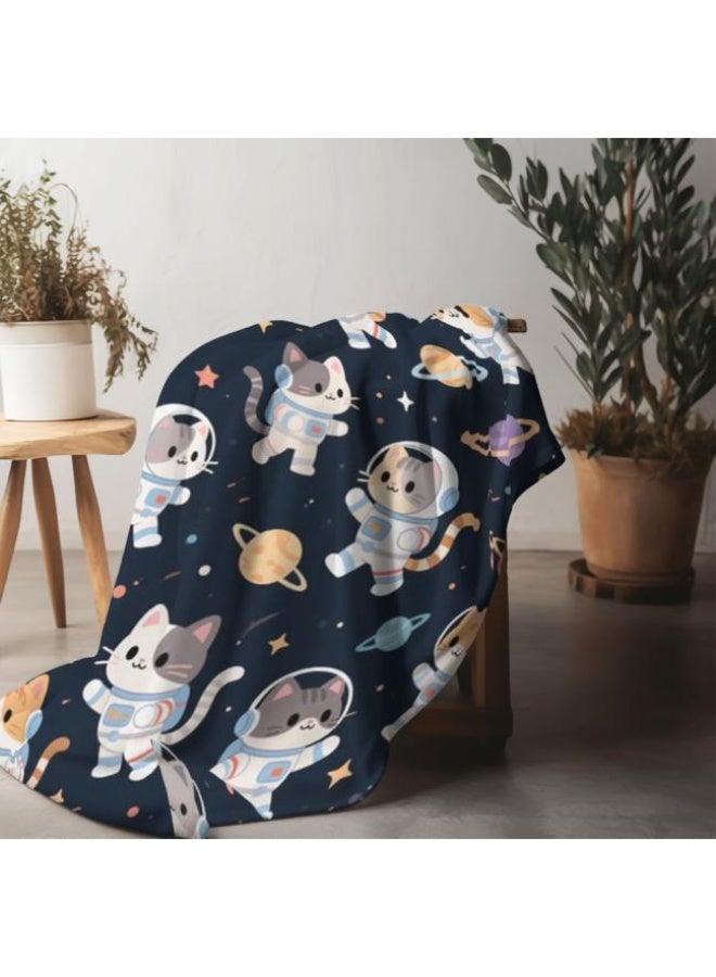 general Baby and children's cartoon flannel thin blanket (warm and comfortable, suitable for sleep, game use) 70cm*100cm - Image 4