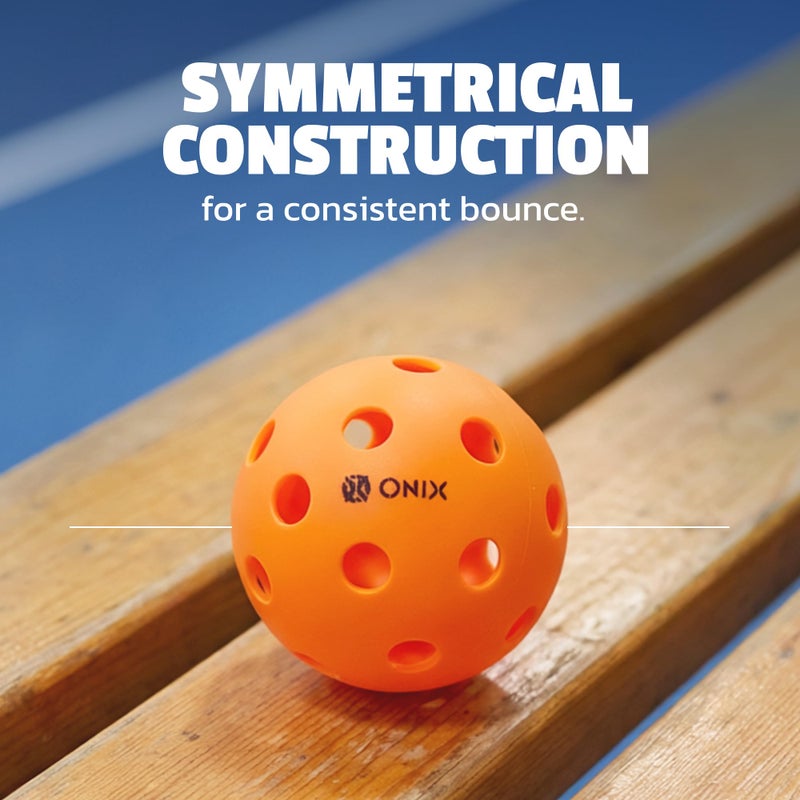 ONIX Recruit Readyâ€‘toâ€‘Play Indoor Pickleball Balls with Superior Welding Design â€” Durable Construction, Consistent Bounce, and Ideal for Fun and Competitive Indoor Play - Image 4