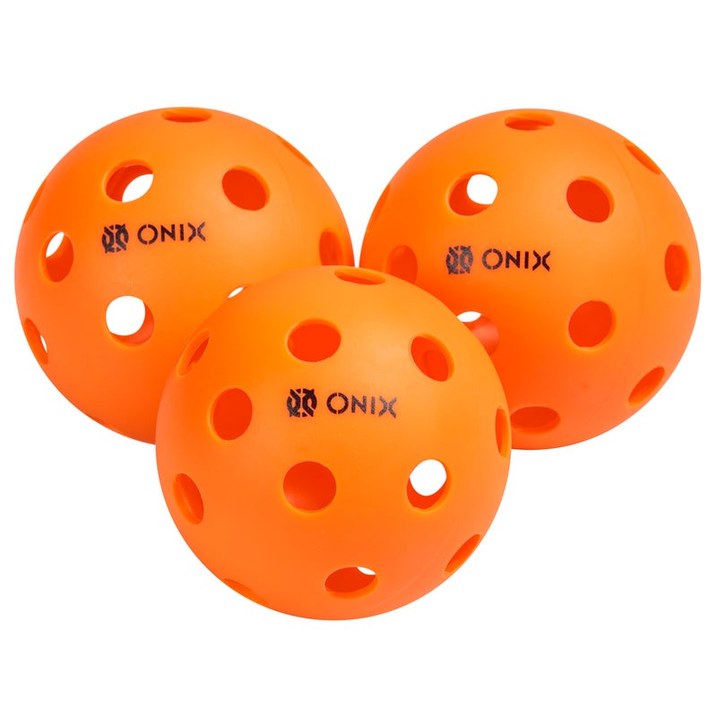 ONIX Recruit Readyâ€‘toâ€‘Play Indoor Pickleball Balls with Superior Welding Design â€” Durable Construction, Consistent Bounce, and Ideal for Fun and Competitive Indoor Play - Image 1