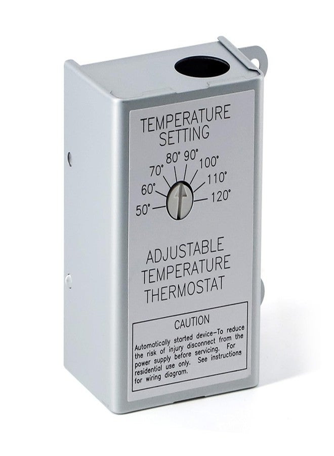 Criditpid مجموعة محرك مروحة العلية Power Vent F0510B2944 ومفتاح منظم الحرارة القابل للتعديل 58033 من Criditpid. - Image 2