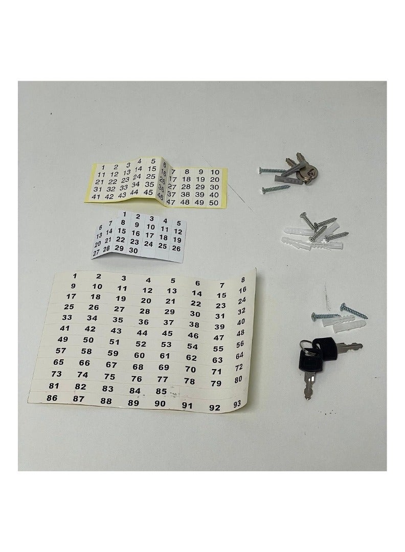 KNP KNP Key Box Wall Mounted 30 Key is a Practical and Secure Solution for Organizing and Storing Keys in Various Settings.  - Image 3