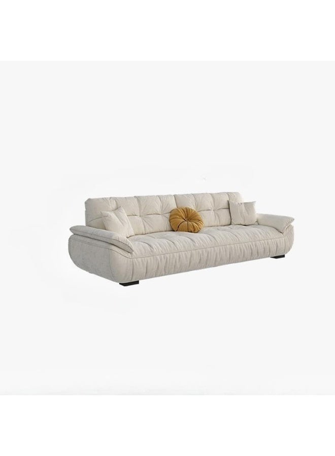 Comfynest Comfynest Wood Framed Modern Pillow Top Arm Sofa in Anti Cat Scratch Fabric 