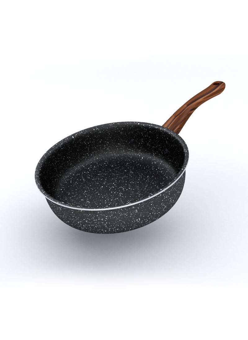 Lapis لابيس سوتيز جرانيت مقاس 24 سم اسود بمصفاة استانلس  - Image 3