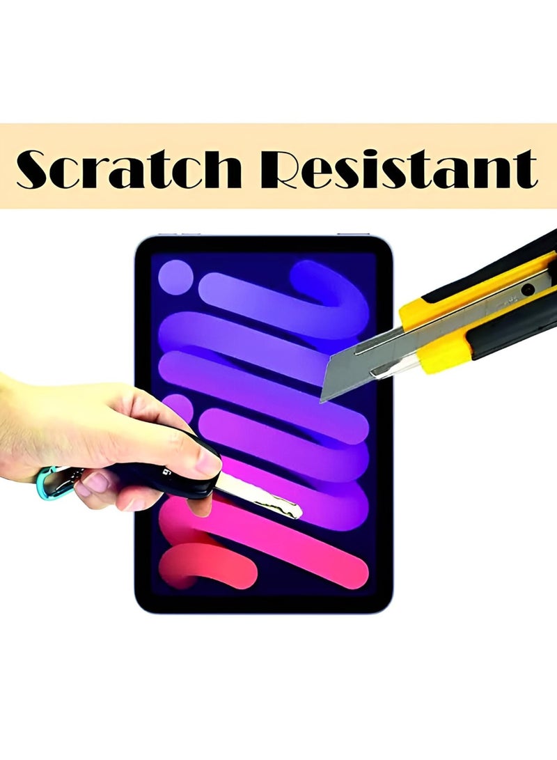 URBBKING Screen Protector for Apple iPad mini 2024 (A17 Pro) 8.3-Inch(7th Generation), iPad Mini 2021 (6th Generation) 8.3-Inch , 9H Tempered Glass Film Clear - Image 3