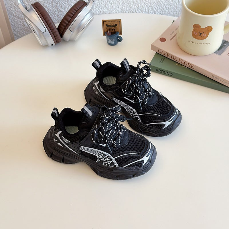 Torre Shoes Children'S Shoes Fashion Brand 2025 Spring New Boys' Lightweight Breathable Sneaker All-Match Girls' Shoes - Image 1