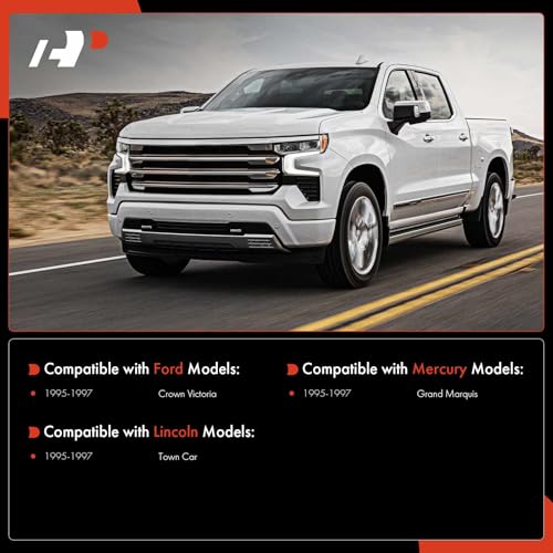 A-Premium Set of 20, Front Upper Lower Control Arm Buhsing, Sway Bar Link, Ball Joint, Inner Outer Tie Rod End, Compatible with Ford & Lincoln & Mercury - 95-97- Crown Victoria Town Car Grand Marquis - Image 2