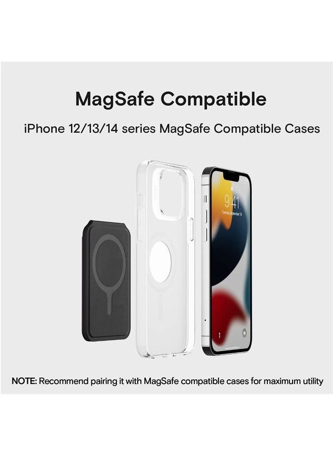 MOFT - MagSafe Compatible Wallet Quick Access for iPhone 14 /iPhone 13/ iPhone12 series Open ID Window Convenient Card Use and Sturdy Stand with Steel Hinge Flash Wallet Phone Stand - Image 1