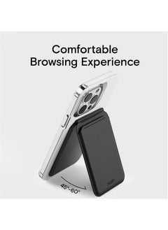 MOFT MagSafe Compatible Wallet Quick Access for iPhone 14 /iPhone 13/ iPhone12 series Open ID Window Convenient Card Use and Sturdy Stand with Steel Hinge Flash Wallet Phone Stand  - Image 3