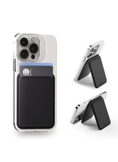 MOFT MagSafe Compatible Wallet Quick Access for iPhone 14 /iPhone 13/ iPhone12 series Open ID Window Convenient Card Use and Sturdy Stand with Steel Hinge Flash Wallet Phone Stand  - Image 1