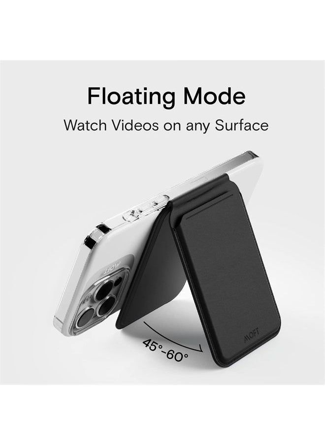 MOFT - MagSafe Compatible Wallet Quick Access for iPhone 14 /iPhone 13/ iPhone12 series Open ID Window Convenient Card Use and Sturdy Stand with Steel Hinge Flash Wallet Phone Stand - Image 1