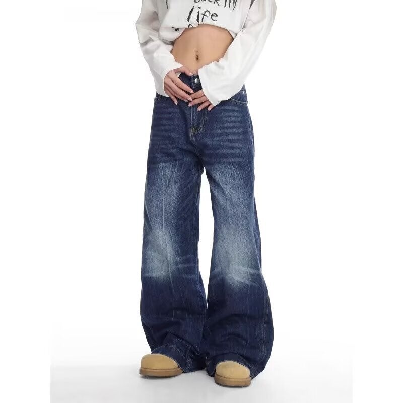 Unisex Casual Daily Denim Jeans - Image 3