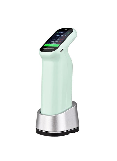 Handheld Spectrophotometer Auto Calibration Color Difference Tester 11mm Test Aperture IPS Touchscreen Rechargeable Portable Colorimeter with Shockproof Carry Bag