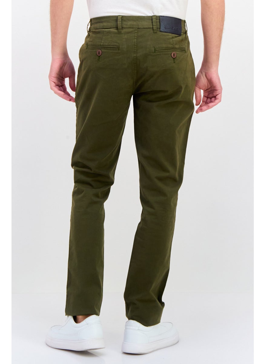 Men Modern Fit Solid Chino Pants, Olive - pzsku/Z035EABFE64AD9194E7A1Z/45/_/1737642457/324d176e-3319-4358-8260-5d2eaf22f6af