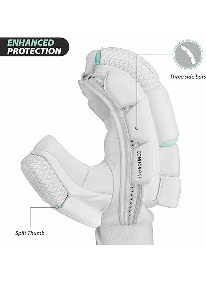 DSC قفازات Condor Flite لضرب الكريكيت | متعددة الألوان | المقاس: للرجال | لضارب اليد اليمنى - Image 4