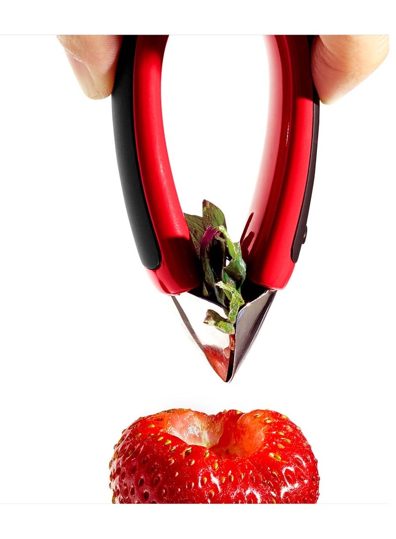 OXO أداة إزالة قلب الفراولة من جود جريب - مقاس واحد - Image 4