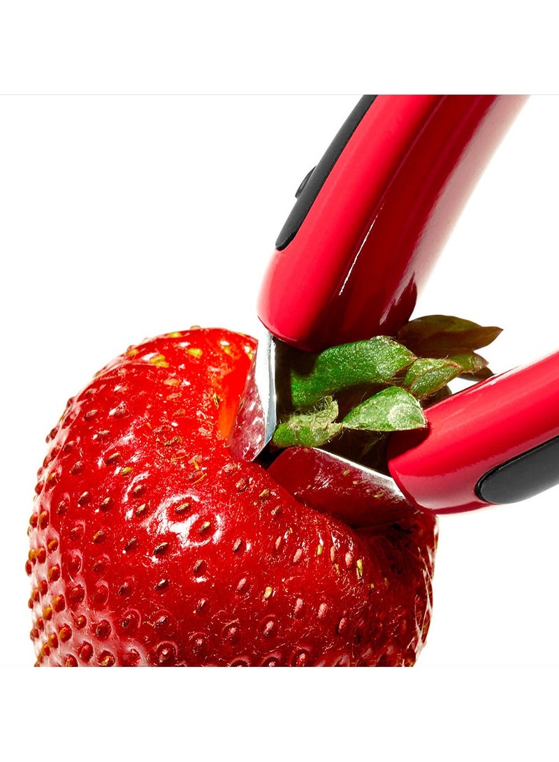 OXO أداة إزالة قلب الفراولة من جود جريب - مقاس واحد - Image 3