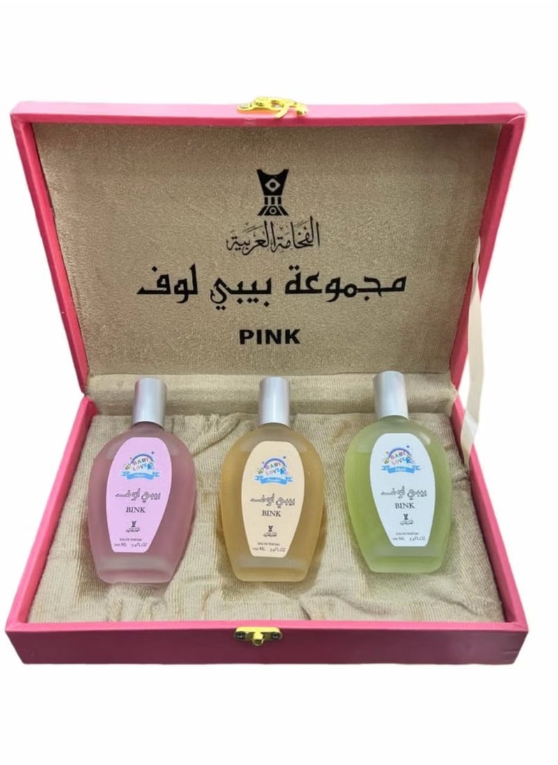 Baby love Baby Love Arabian Luxury Perfume Set 3 Pieces 100 ml 