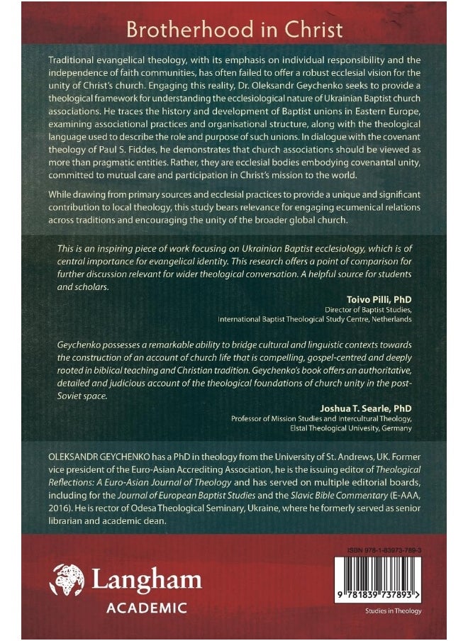 Brotherhood in Christ: Towards a Ukrainian Baptist Perspective on Associations of Churches  - Image 2