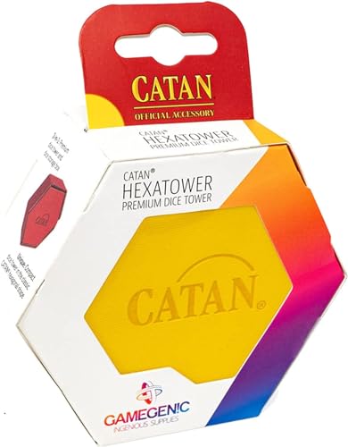 Gamegenic Catan Hexatower - Yellow - Image 4