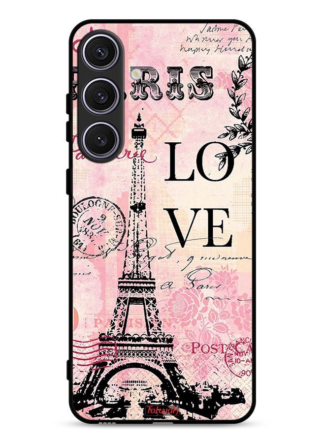 Tolwak Samsung Galaxy S24 Plus 5G Protective Case Cover Paris Love - Image 1
