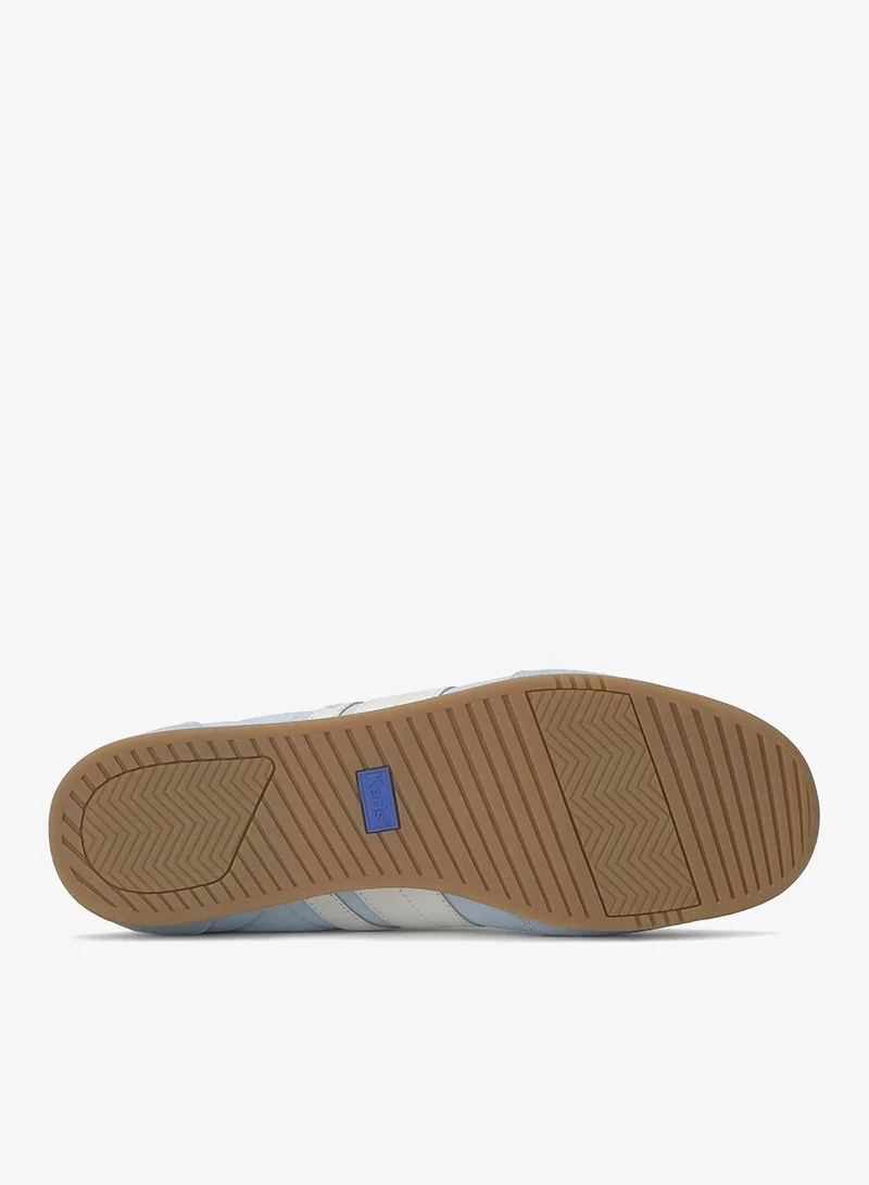 Keds  Keds Women's Revival Leather Slip-on Sneaker – Retro Arch Support, Two-Tone Casual Shoe Blue for Women | Best Price UAE