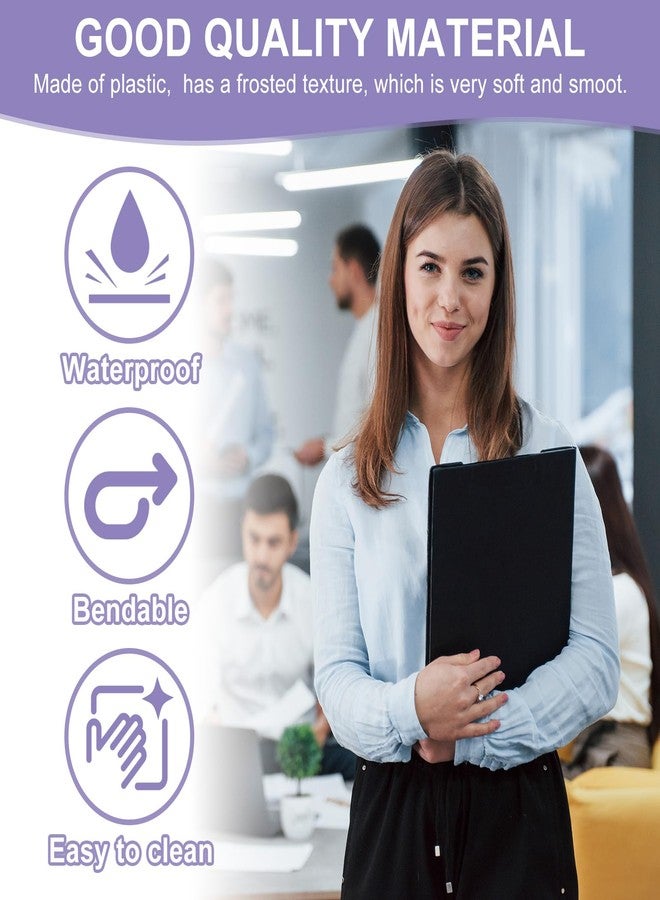 باتيكيل مجموعة باتيكيل من 24 قطعة من المجلدات البلاستيكية ذات الجيبين، مجلدات ملفات متينة شديدة التحمل بثلاثة ثقوب، فواصل فهرسة بحجم الرسائل مع فتحة لبطاقات العمل، مناسبة للمكتب والمنزل، لون أحمر - Image 4