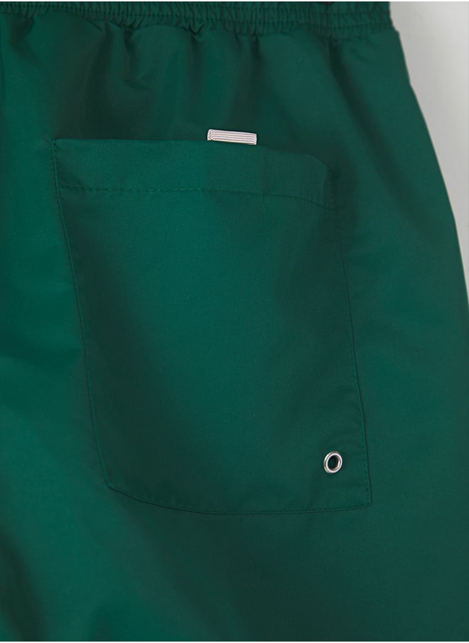 trendyol Emerald Green Regular Standard Swim Shorts  - Image 5