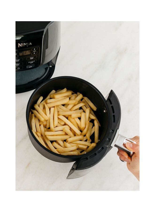 Ninja Air Fryer, 3.8L, 4-In-1, Uses No Oil, Air Fry, Roast, Reheat, Dehydrate, Non-Stick, Dishwasher Safe Basket, Cooks 2-4 Portions, Digital 3.8 L 1550 W AF100ME Grey & Black - Image 5