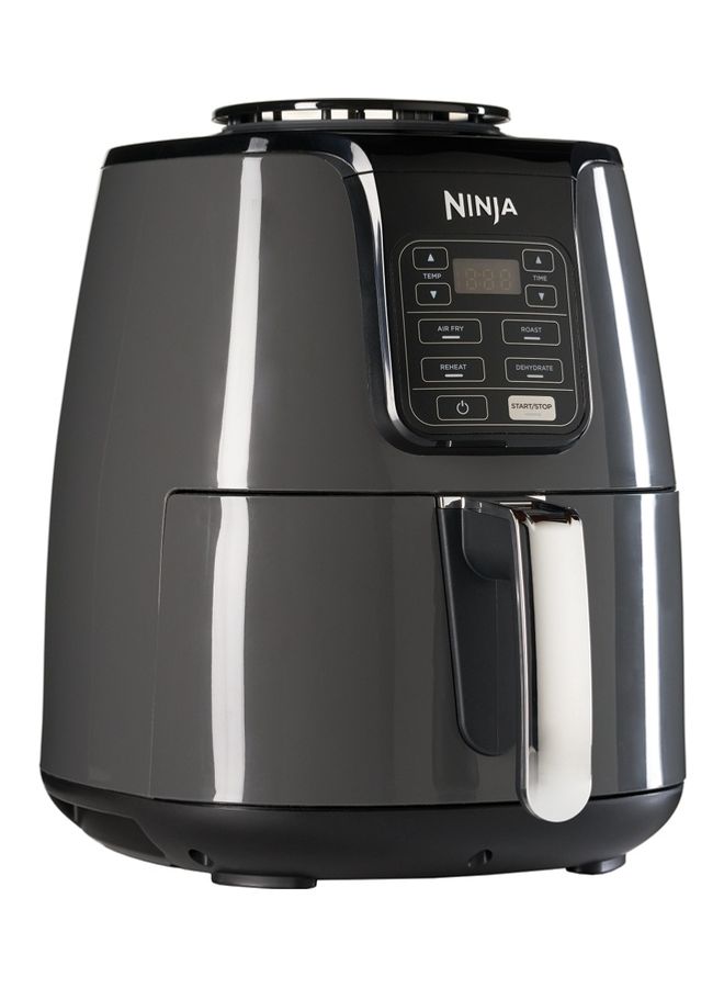 Ninja Air Fryer, 3.8L, 4-In-1, Uses No Oil, Air Fry, Roast, Reheat, Dehydrate, Non-Stick, Dishwasher Safe Basket, Cooks 2-4 Portions, Digital 3.8 L 1550 W AF100ME Grey & Black - Image 2
