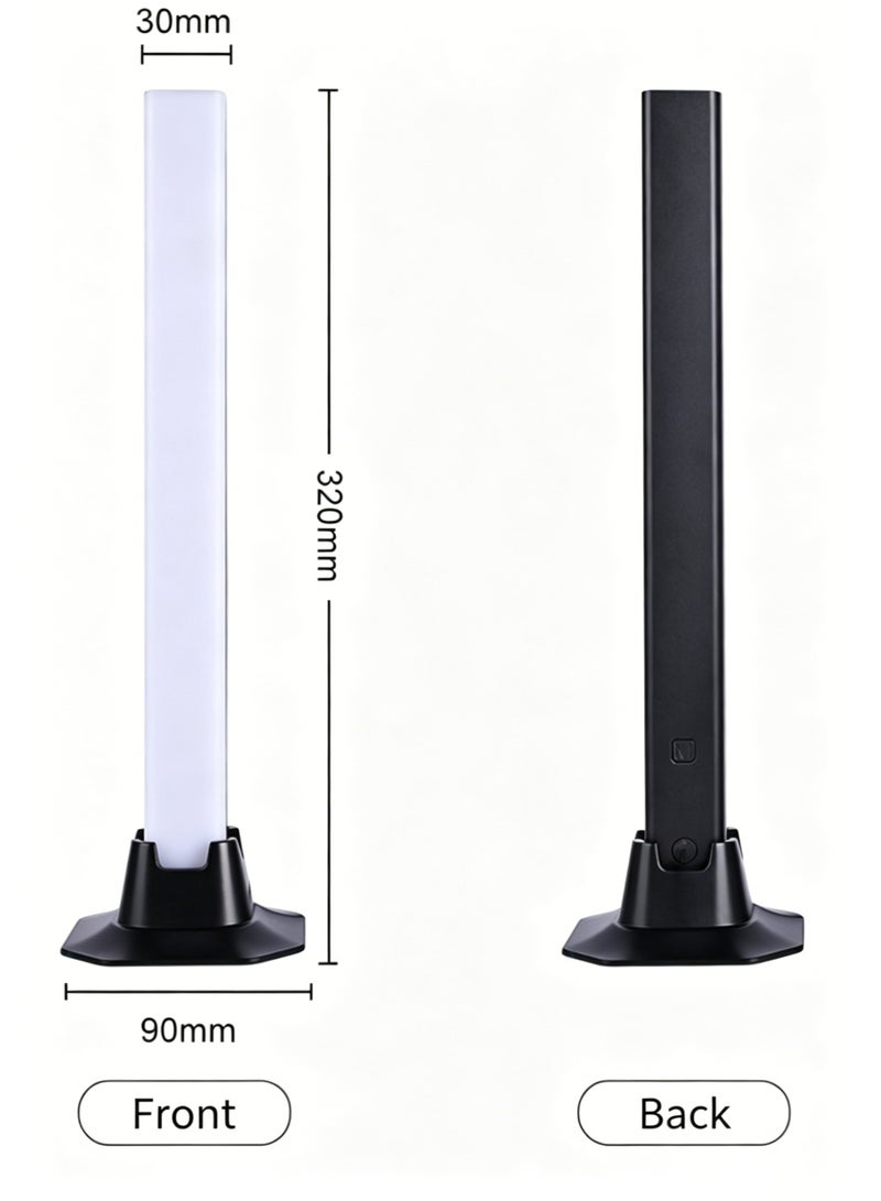 الصوت منشط RGB LED ضوء بار، الموسيقى مزامنة لون تغيير مصباح المزاج المحيط، عمودي وأفقي يمكن وضع غرفة الألعاب الخلفية، ضوء ديكور مدعوم بواسطة USB للتلفزيون والمكتب وغرفة النوم والديكور الحفلة - Image 5