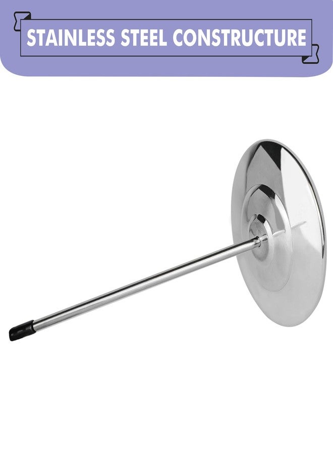 TONOS Receipt Holder, Receipt Spike for Resturaunt, Stainless Steel Bill Fork Check Spindle Memo Holder Spike with Solid Heavy-Duty Base (1 Pack) - Image 3