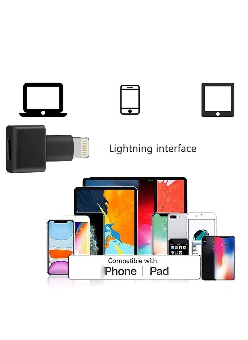 SYOSI - "Lightning Extender Adapter, 3Pack Apple MFI Certified Phone Charger Extension Cable, Male to Female Dock Extender Compatible with iPhone, iPad, iPod Transfer Audio Video Data Charging " - Image 1