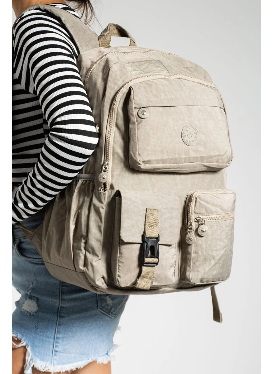 Çanta Trend Bag Trend Monkey Gift Ultra Light Multi-Pocket Waterproof Backpack