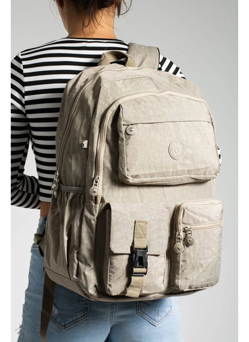 Çanta Trend Bag Trend Monkey Gift Ultra Light Multi-Pocket Waterproof Backpack