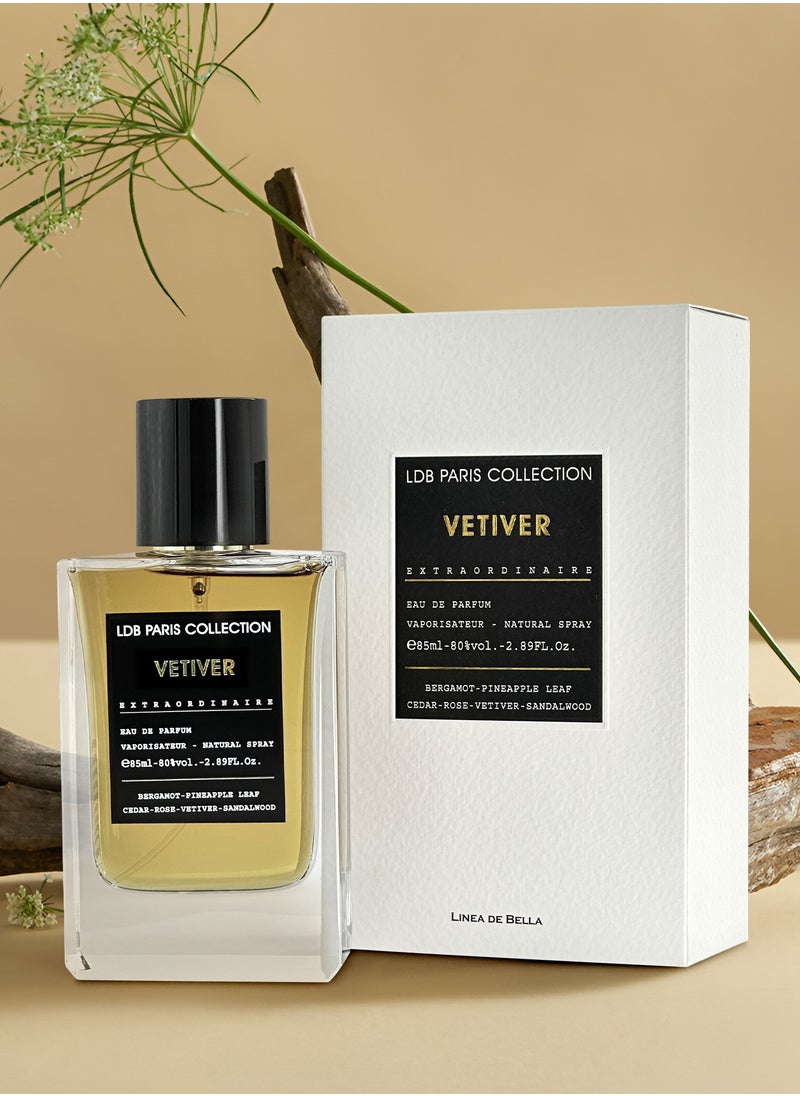Linea De Bella Linea De Bella Ldb Vetiver Aromatic Fougere EDP 85ml  - Image 3