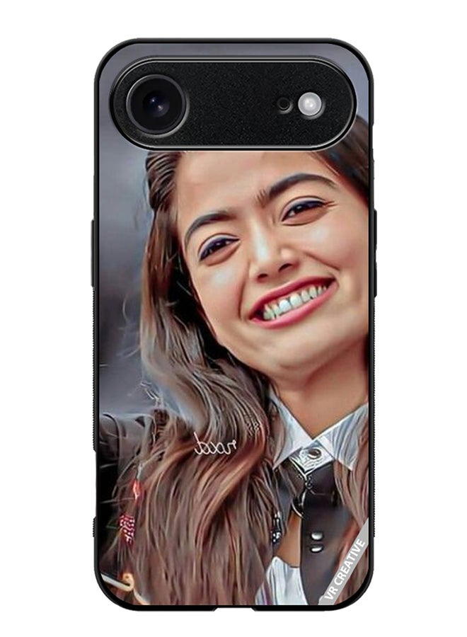 VR CREATIVE Protective Case Cover For Apple iPhone 17 Air Bollywood Actress Rashmika Mandanna Design Multicolour