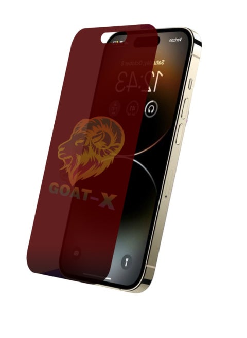 Front screen protective for iPhone 11 PROMAX with dual-color protection and Eyes Safe technology
