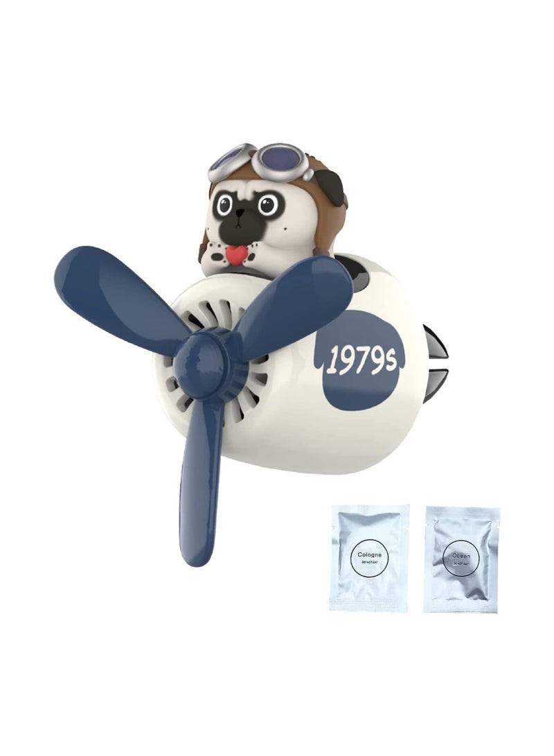 Automotive Air Freshener, Humorous Car Aroma Diffuser, Cute Vent Accessories, Pilot Propeller Air Diffuser Clips, Creative Car Perfume Decoration for a Fresh Driving Experience. - Image 1