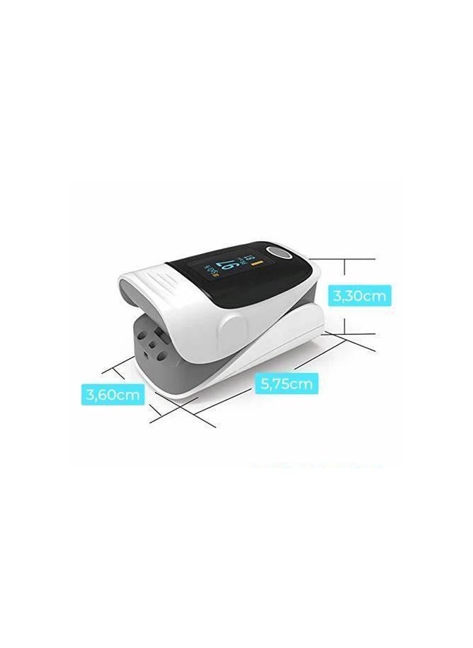 Generic Digital Finger Pulse Oximeter Heart Rate Detector Finger Clip Pulse Oximeter Monitor  - Image 2