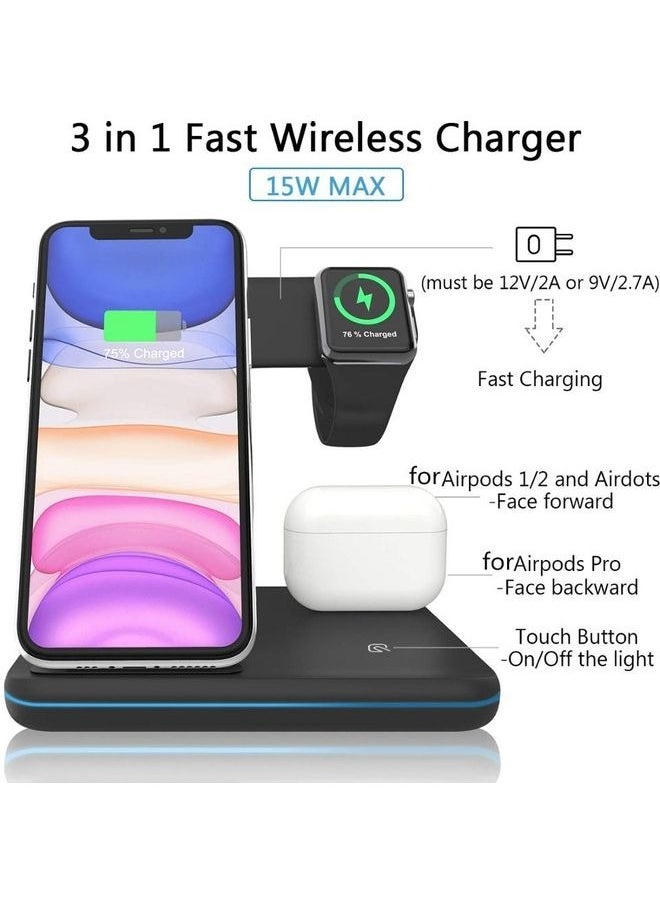 ELTRAZONE 3-in-1 Type-C Fast Wireless Charger Stand  - Image 5