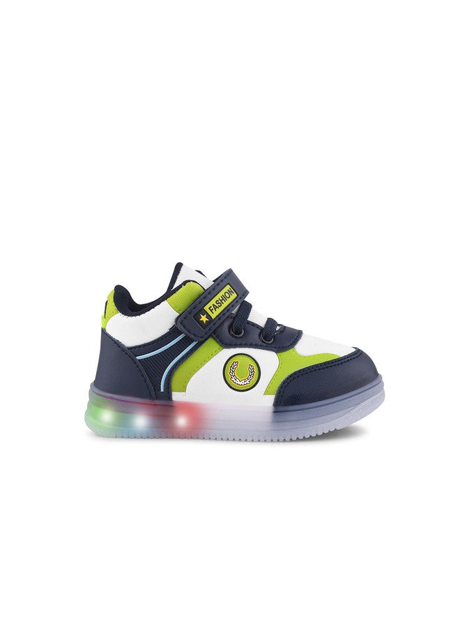 KATS Unisex Kids LED Sneakers with Velcro Closure - Image 4