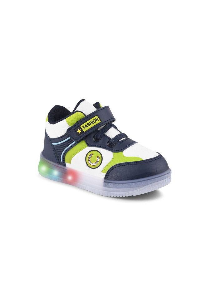 KATS Unisex Kids LED Sneakers with Velcro Closure - Image 2
