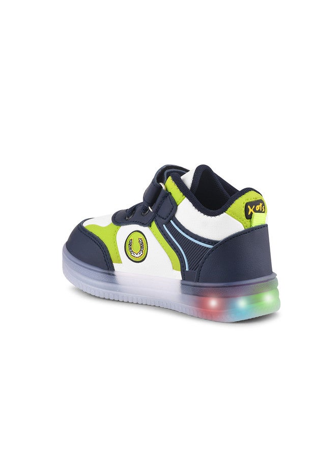 KATS Unisex Kids LED Sneakers with Velcro Closure - Image 3