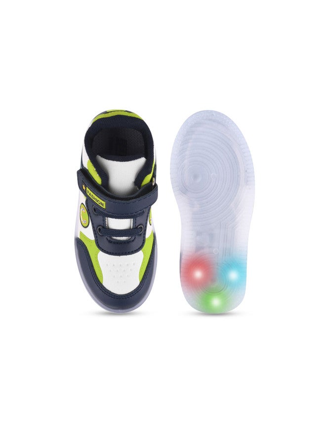 KATS Unisex Kids LED Sneakers with Velcro Closure - Image 5